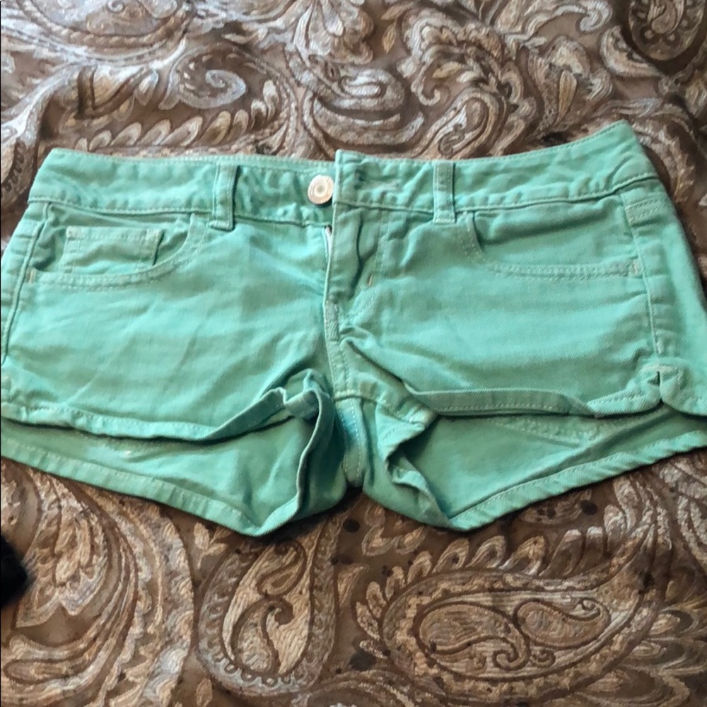 American Eagle Mint Shorts